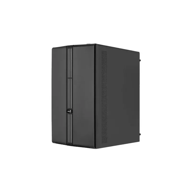 Aerocool Evo Mini RGB Micro ATX Mini Tower korpuss, melns, ar logu