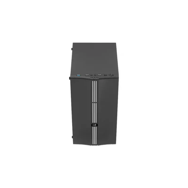 Aerocool Evo Mini RGB Micro ATX Mini Tower korpuss, melns, ar logu