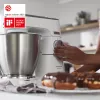 Kenwood Titanium Chef Baker XL virtuves kombains 1200 W 7 L Balts ar iebūvētiem svariem