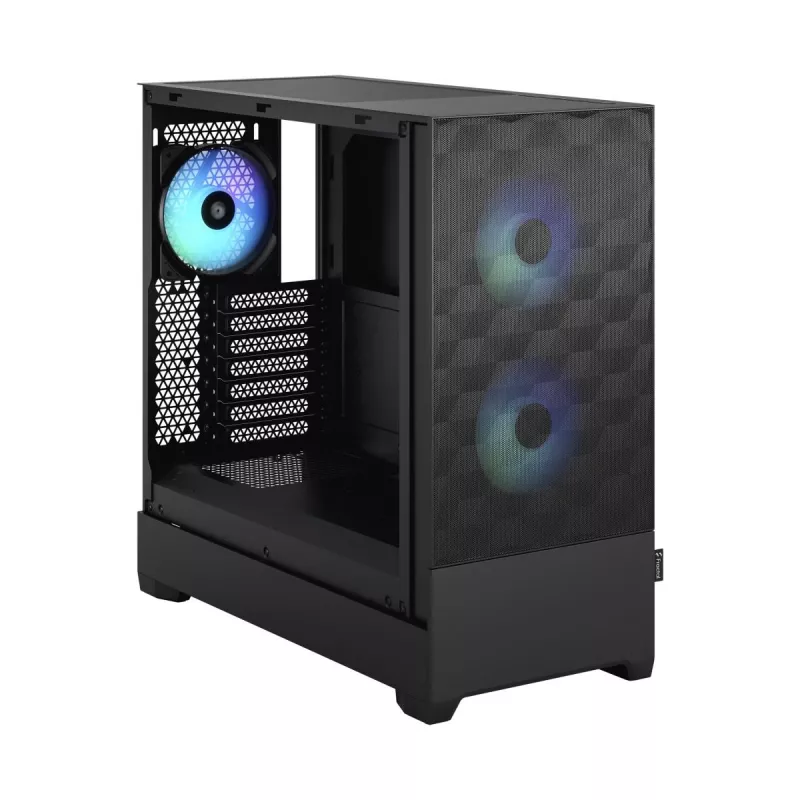 FRACTAL DESIGN Fractal Design Pop Air RGB Melns Tg Caurspīdīgs tonējums