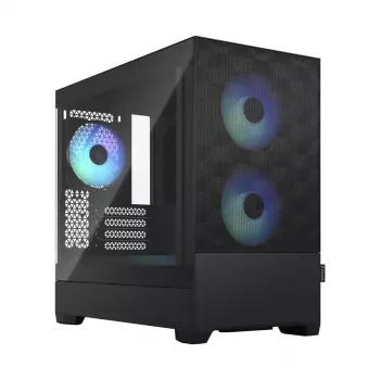 FRACTAL DESIGN Fractal Design Pop Mini Air RGB Melns Tg Clear Tint