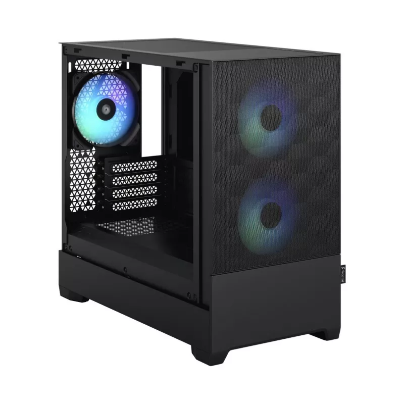 FRACTAL DESIGN Fractal Design Pop Mini Air RGB Melns Tg Clear Tint