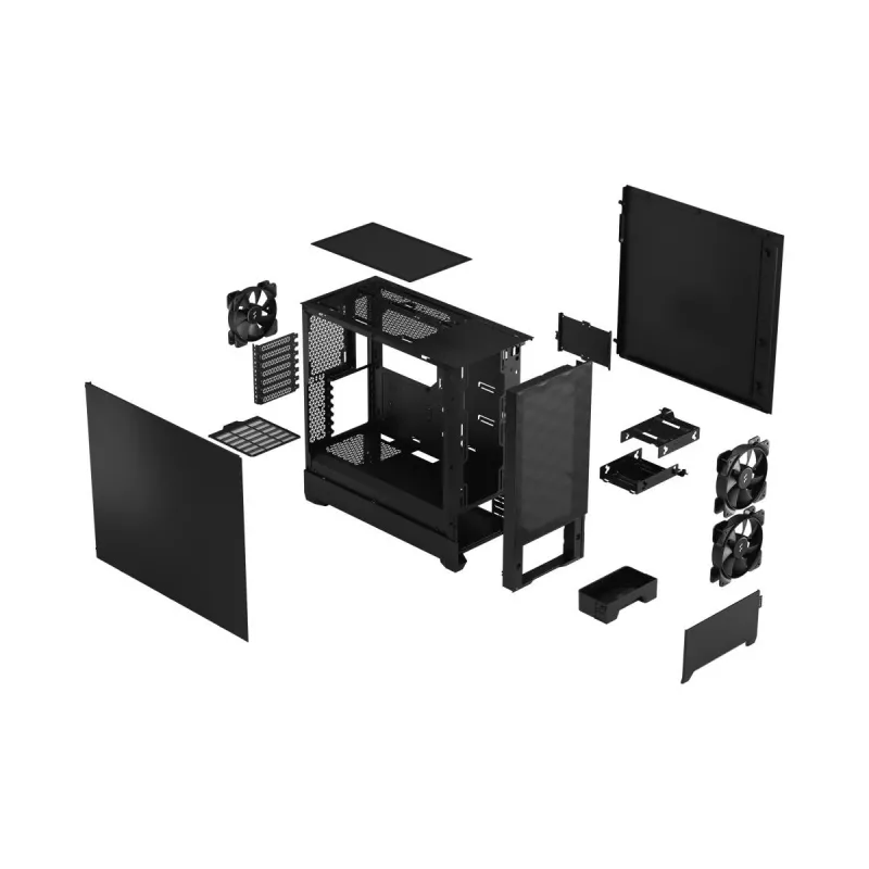 FRACTAL DESIGN Pop Air Melns Solid