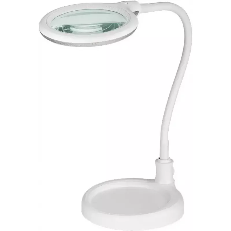 Goobay LED palielināšanas lampa ar pamatni un skavu 6 W, palielinājums 1.75x