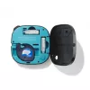 DYMO LetraTag 200B Bluetooth etiķešu printeris | Kompakts etiķešu printeris | Savienojas, izmantojot Bluetooth bezvadu tehnoloģiju, ar iOS un Android | Komplektā 1 balta papīra etiķešu lente | Melns