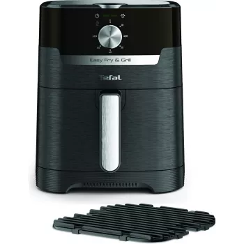 Tefal Easy Fry & Grill EY5018 Vienvietīgs 4.2 L Atsevišķi stāvošs 1550 W karstā gaisa friteris Melns