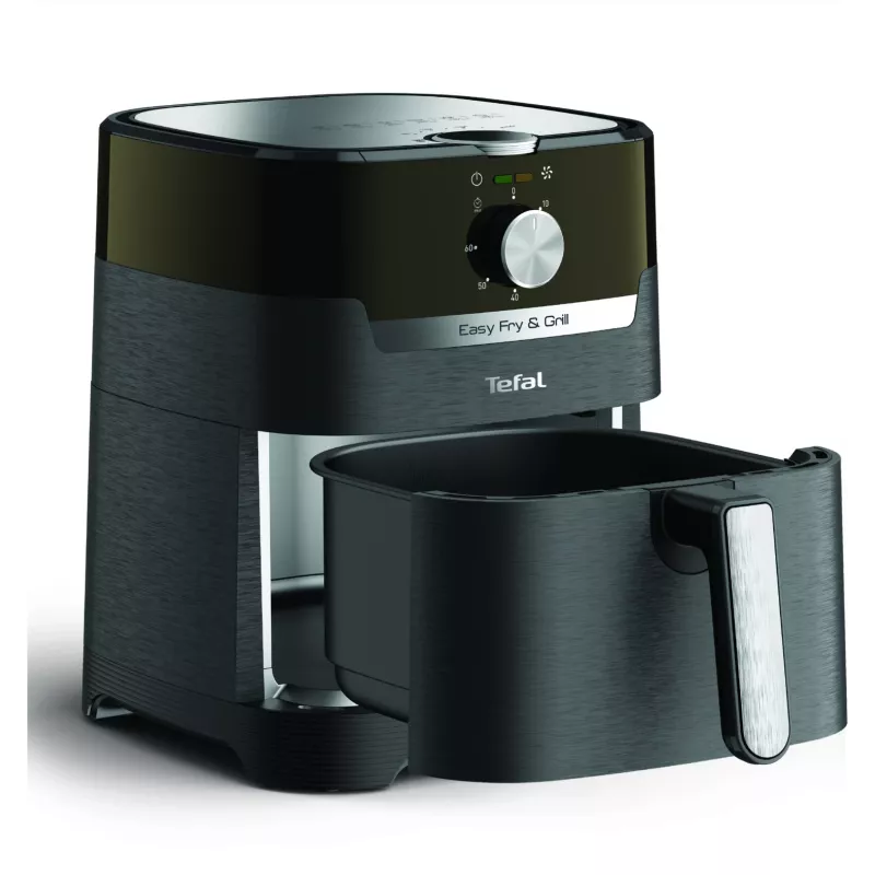 Tefal Easy Fry & Grill EY5018 Vienvietīgs 4.2 L Atsevišķi stāvošs 1550 W karstā gaisa friteris Melns