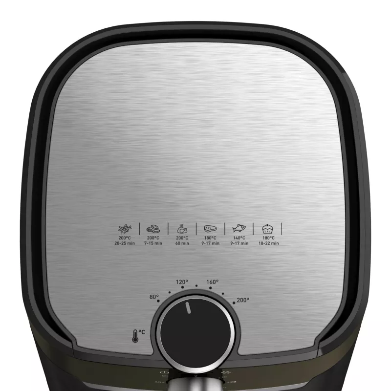 Tefal Easy Fry & Grill EY5018 Vienvietīgs 4.2 L Atsevišķi stāvošs 1550 W karstā gaisa friteris Melns