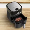 Tefal Easy Fry & Grill EY5018 Vienvietīgs 4.2 L Atsevišķi stāvošs 1550 W karstā gaisa friteris Melns
