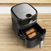 Tefal Easy Fry & Grill EY5018 Vienvietīgs 4.2 L Atsevišķi stāvošs 1550 W karstā gaisa friteris Melns