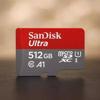 WESTERN DIGITAL SanDisk Ultra micro SDXC 512GB plus SD adapteris 150MB/s A1 Class 10 UHS-I