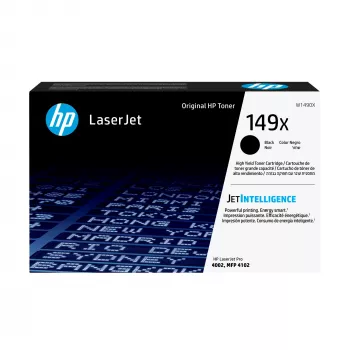HP 149X liela apjoma melna oriģinālā LaserJet tonera kasetne, 9500 lappuses, melna, 1 gab.