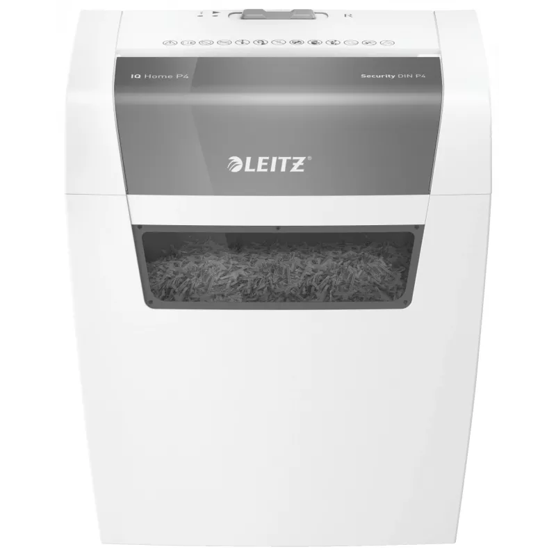 Leitz 80340000 papīra smalcinātājs, daļiņu griešana, 70 dB, 22 cm, balts