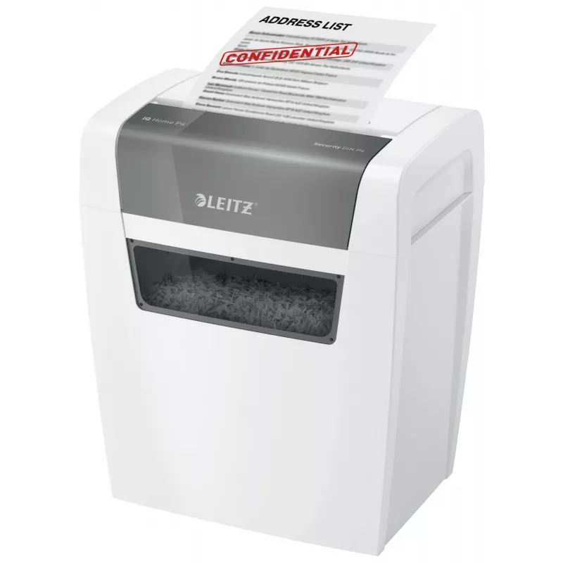 Leitz 80340000 papīra smalcinātājs, daļiņu griešana, 70 dB, 22 cm, balts
