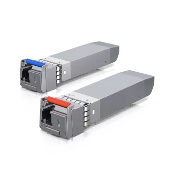 UBIQUITI NETWORKS 10 Gbps SFP+ 1xLC SM 1270/1330nm Bidi 10km - 2 iepakojumi (uf-sm-10g-s)