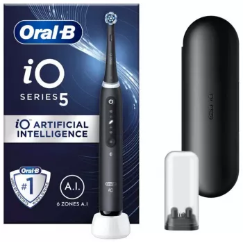 Oral-B IOSERIES5BL elektriskā zobu birste Pieaugušajiem vibrējoša zobu birste Melna