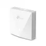 TP-Link Omada AX3000 sienas plāksnes WiFi 6 piekļuves punkts, 2,4 GHz, 5 GHz, 3000 Mbit/s, SNMP, SSH, WPA-Enterprise, WPA2-Enterprise, 10,100,1000 Mbit/s