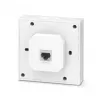 TP-Link Omada AX3000 sienas plāksnes WiFi 6 piekļuves punkts, 2,4 GHz, 5 GHz, 3000 Mbit/s, SNMP, SSH, WPA-Enterprise, WPA2-Enterprise, 10,100,1000 Mbit/s