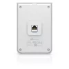 Access Point UBIQUITI Unifi 6 In-Wall U6-IW — dual-band 2.4/5 GHz, 4800 Mbit/s, 5x RJ-45, PoE, balta