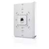 Access Point UBIQUITI Unifi 6 In-Wall U6-IW — dual-band 2.4/5 GHz, 4800 Mbit/s, 5x RJ-45, PoE, balta