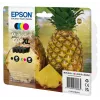 Epson 604XL tintes kasetne 4 gab. Oriģināla Augstas (XL) ietilpības melna, ciāna, fuksīna, dzeltena