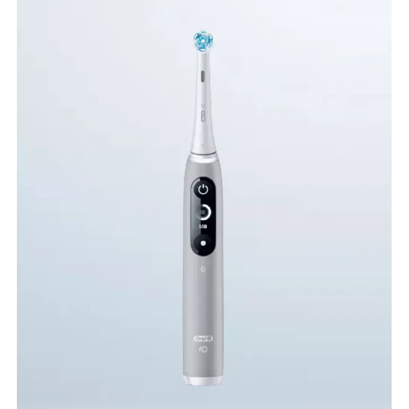 Braun 445258 elektriskā zobu birste Pieaugušajiem vibrējoša zobu birste pelēka