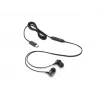 Lenovo 4XD1J77351 austiņas / austiņu un mikrofona komplekts Vadu Ieklausāmās Birojam / zvanu centram USB Type-C Melns