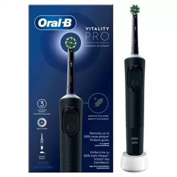 Oral-B Vitality Pro Pieaugušajiem rotējoša zobu birste Melna