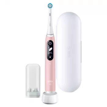 Oral-B 445197 elektriskā zobu suka pieaugušajiem vibrējoša zobu suka Rozā, Balta