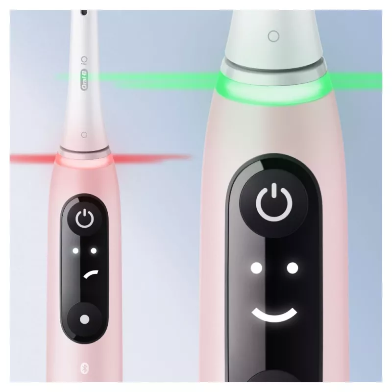 Oral-B 445197 elektriskā zobu suka pieaugušajiem vibrējoša zobu suka Rozā, Balta