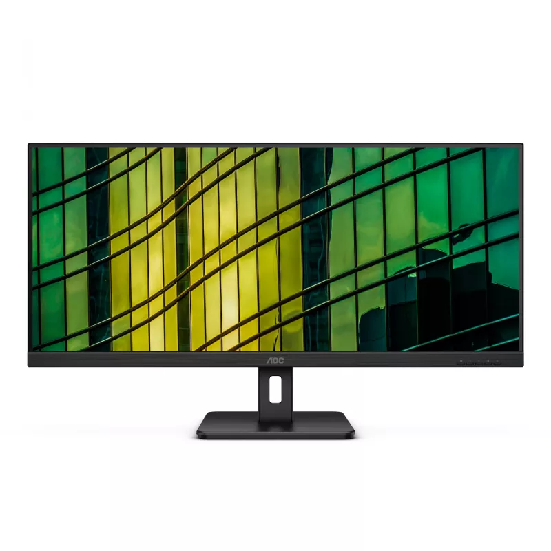 AOC E2 U34E2M/BK datora monitors 86,4 cm (34 collas) 3440 x 1440 pikseļi UltraWide Quad HD LED Melns