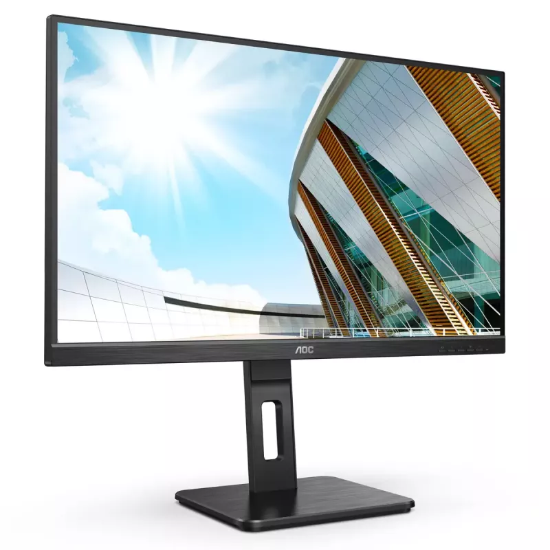 AOC P2 24P2QM datora monitors 60.5 cm (23.8 collas) 1920 x 1080 pikseļi Full HD LED Melns