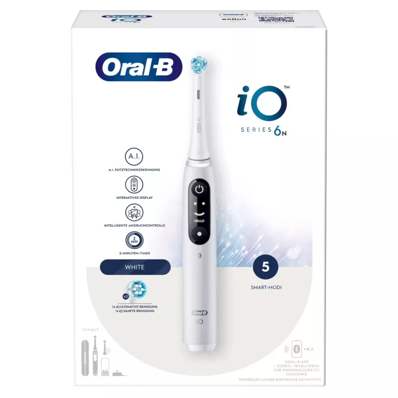 Oral-B 445234 elektriskā zobu birste pieaugušajiem vibrējoša balta