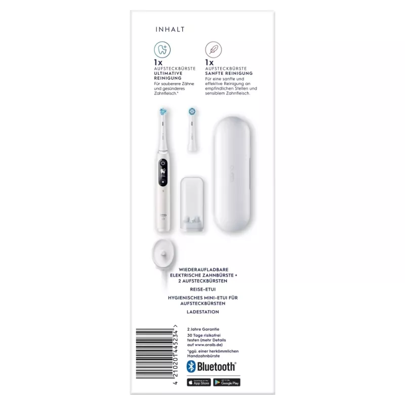 Oral-B 445234 elektriskā zobu birste pieaugušajiem vibrējoša balta