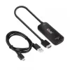 CLUB3D HDMI + Micro USB to DisplayPort™ 4K120Hz vai 8K30Hz M/F aktīvais adapteris