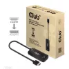 CLUB3D HDMI + Micro USB to DisplayPort™ 4K120Hz vai 8K30Hz M/F aktīvais adapteris