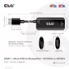 CLUB3D HDMI + Micro USB to DisplayPort™ 4K120Hz vai 8K30Hz M/F aktīvais adapteris