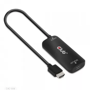 CLUB3D HDMI + Micro USB uz USB Type-C 4K120Hz vai 8K30Hz M/F aktīvais adapteris
