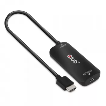 CLUB3D HDMI + Micro USB uz USB Type-C 4K120Hz vai 8K30Hz M/F aktīvais adapteris