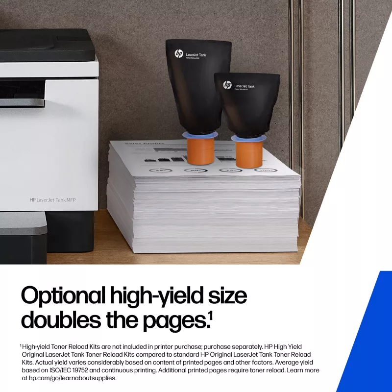 Tonera HP 153A Black Original LaserJet Tank Toner atkārtotas uzpildes komplekts 5000 lapām Melna