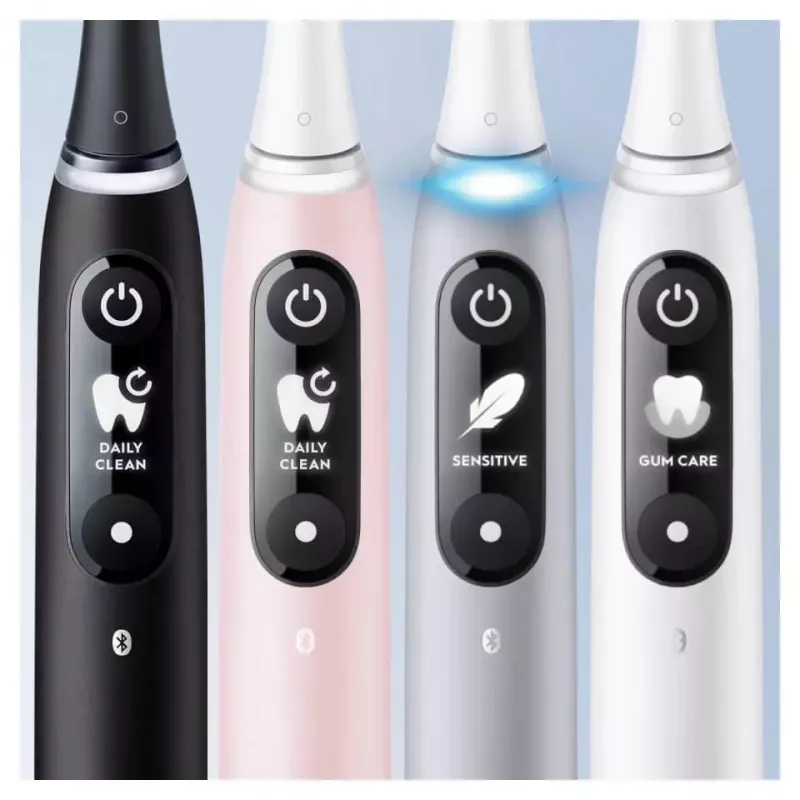 Oral-B iO Series 6 pieaugušajiem rotējošā zobu birste melna