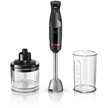 Bosch Serie 4 MSM4B620 blenderis 0.6 L iegremdējamais blenderis 1000 W Melns