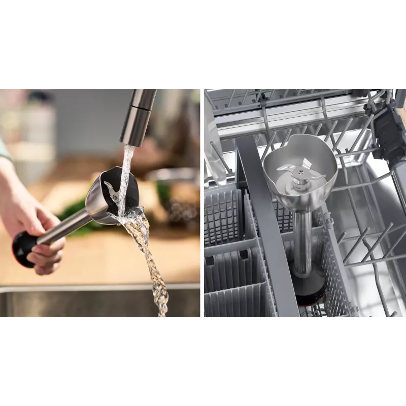 Bosch Serie 4 MSM4B620 blenderis 0.6 L iegremdējamais blenderis 1000 W Melns