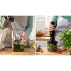 Bosch Serie 4 MSM4B620 blenderis 0.6 L iegremdējamais blenderis 1000 W Melns