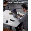 Pārnēsājams lādētājs Anker 737 (A1289011) — 24000 mAh, 140W, 2× USB-C + 1× USB-A, Sudraba/Melns