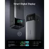 Pārnēsājams lādētājs Anker 737 (A1289011) — 24000 mAh, 140W, 2× USB-C + 1× USB-A, Sudraba/Melns