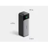 Pārnēsājams lādētājs Anker 737 (A1289011) — 24000 mAh, 140W, 2× USB-C + 1× USB-A, Sudraba/Melns