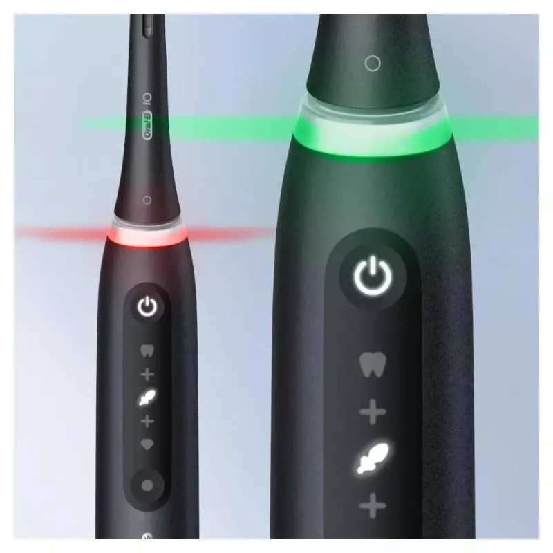 Oral-B iO Series 5 pieaugušo vibrējoša zobu birste Melna