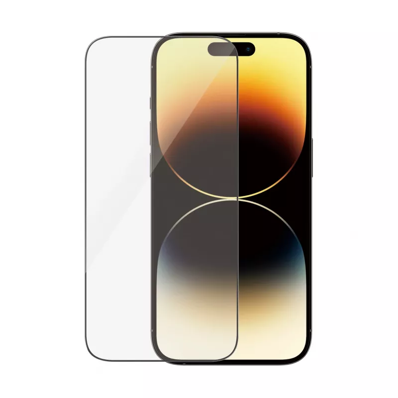 Ekrāna aizsargs PanzerGlass Apple iPhone 14 Pro Ultra-Wide Fit EasyAligner Izturīgs pret skrāpējumiem un triecieniem