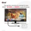 CLUB3D MiniDisplayPort 1.4 uz HDMI 4K120Hz vai 8K60Hz HDR10+ kabelis M/M 1,8m / 6 pēdas